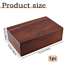 8 Grids Wooden drawer-Style Storage Boxes for Tea Bag CON-WH0088-48B-2