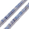 Dyed & Heated Natural Blue Aventurine Beads Strands G-K327-01-1