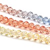 Transparent Painted Glass Beads Strands LS-DGLA-A034-T3mm-A02-4