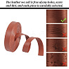 5M Flat PU Imitation Leather Cord LC-WH0009-09A-5
