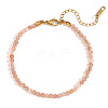 Natural Sunstone Beaded Bracelets for Women PW7848-7-1