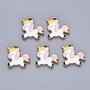Alloy Enamel Pendants ENAM-N054-013B-1