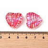Transparent Glass Enamel Beads GLAA-S388-01D-3