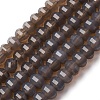 Natural Grey Agate Beads Strands G-P587-D04-02-2