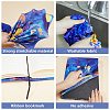 Polyester Book Covers OFST-WH0009-044-4