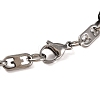 304 Stainless Steel Mariner Link Chain Bracelets BJEW-B078-65EBP-3