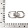 Non-Tarnish 304 Stainless Steel 8 Shape Swivel Clasps STAS-S127-03P-01-3