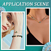 2 Strands Frosted Natural African Turquoise(Jasper) Round Beads Strands G-PA0001-33-6