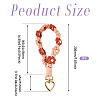 Cotton Braided Flower Pendant Decorations AJEW-TAC0030-032G-13-3