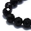Natural Black Tourmaline Beads Strands LS-G-G927-46-5