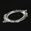 Zinc Alloy Pendant Cabochon Settings FIND-WH050-70S-3