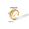 Stainless Steel Cuff Rings Fashion Jewelry for Women LV3247-11-1