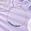 Natural Aquamarine Chip Bib Necklaces NJEW-JN04950-04-2