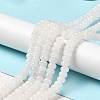 Natural White Jade Beads Strands X-G-D481-17A-1