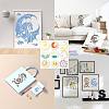 9Pcs 9 Styles PET Plastic Hollow Out Drawing Painting Stencils Templates DIY-WH0492-001-6
