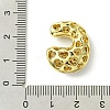 Rack Plating Brass Cubic Zirconia Pendants KK-S378-02G-C-3