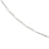 Brass Chain Necklaces NJEW-D077-S-3