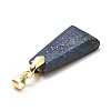 Dyed Natural Lapis Lazuli Pendants G-C045-01A-G-4