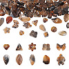 125G Gradient Color Transparent Glass Beads GLAA-TA0003-58C-2