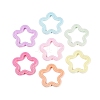 Luminous UV Plating Opaque Acrylic Beads OACR-Q204-29-2