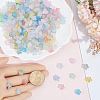 400Pcs Opaque Acrylic Beads MACR-SP0002-14B-3