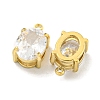 PVD Vacuum Plating 304 Stainless Steel Pendants Cubic Zirconia Pendants STAS-L278-009G-B01-2