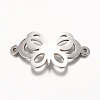 Tarnish Resistant 201 Stainless Steel Links connectors X-STAS-S059-16B-1