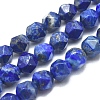 Natural Lapis Lazuli Beads Strands G-K303-B01-6mm-1