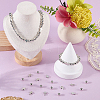600Pcs 2 Styles CCB Plastic Beads CCB-SP0001-15A-4