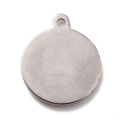 Non-Tarnish 304 Stainless Steel Pendants STAS-B024-20P-1