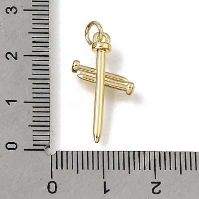 Brass Pendants KK-C262-39G-1