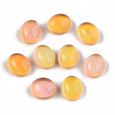 Glass Cabochons GLAA-R218-06-1