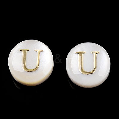 Natural Freshwater Shell Beads SHEL-N036-01U-1