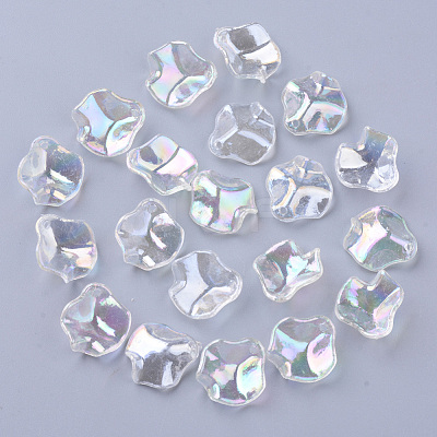 Transparent Acrylic Pendants X-MACR-N007-07E-1