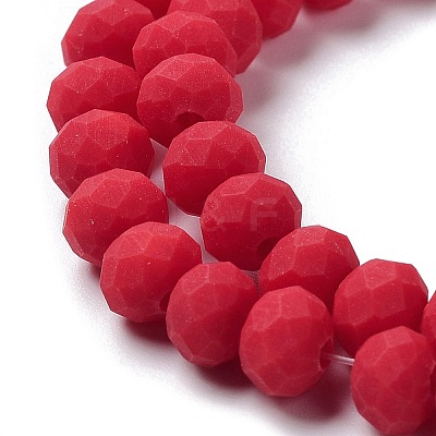 Glass Beads Strands EGLA-A034-P4mm-MD22-1