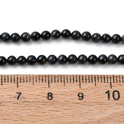 Natural Blue Tiger Eye Beads Strands G-Z116-A08-3mm-1