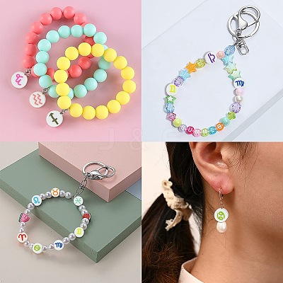 120Pcs 12 Styles Handmade Polymer Clay Beads CLAY-CJ0001-83-1