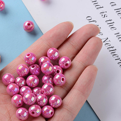 Opaque Acrylic Beads MACR-S370-D10mm-A13-1