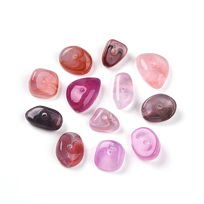 Transparent Acrylic Beads TACR-T028-39C-1