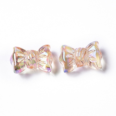 Transparemt Acrylic Beads TACR-K004-11-1