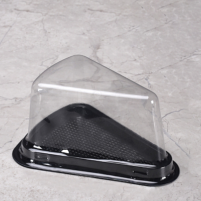 Plastic Cake Slice Containers with Lids LS-BAKE-PW0001-451A-02A-1