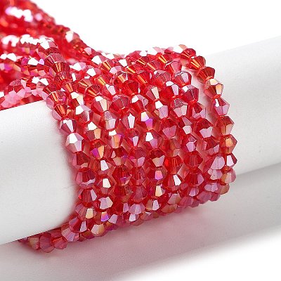 Glass Beads Strands EGLA-S056-3mm-13-1