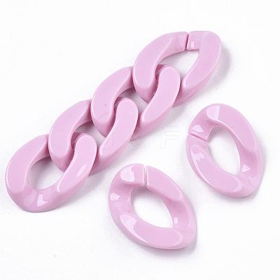 Opaque Acrylic Linking Rings OACR-S036-001B-G08-1
