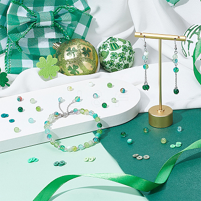 DIY Round & Disc/Flat Round Beads Kits DIY-PH0030-85A-1