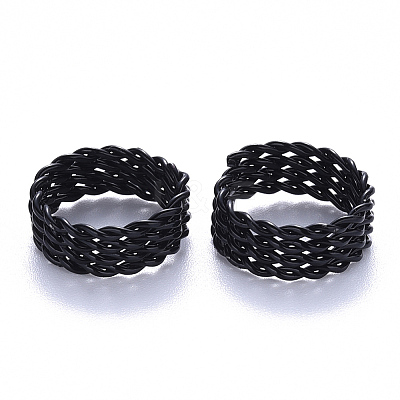 Electrophoresis Iron Twisted Hair Coil Dreadlock Beads IFIN-S696-111-1