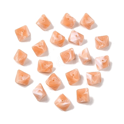 Opaque Acrylic Beads OACR-D320-02N-1