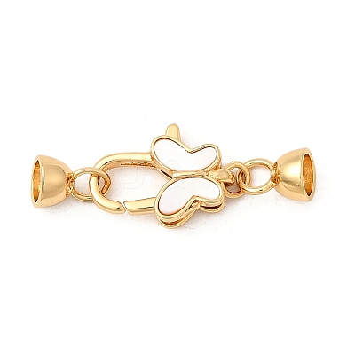 Brass Lobster Claw Clasps KK-U059-50G-1