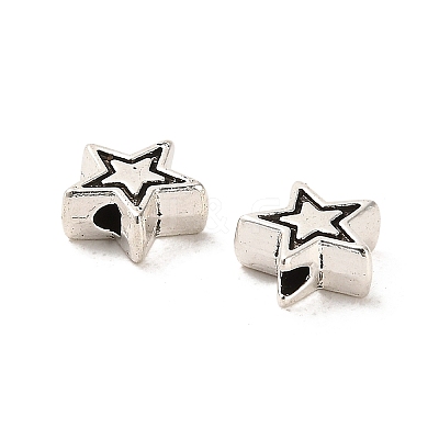 Tibetan Style Alloy Beads FIND-C043-030AS-1