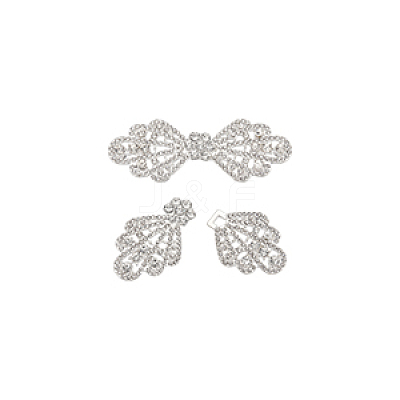 2Sets Alloy Interlocking Clasps FIND-BC0013-45B-1