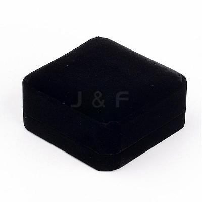 Square Velvet Bangle Bracelet Boxes BC099-1-1